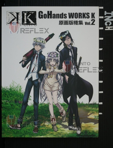 Gohands Works Genga Collection 4 Libros + Box K-project