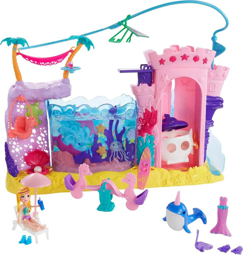 Polly Pocket, Aventuras De Sirena Set De Juego