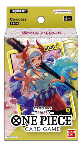 Starter Deck Yamato St 09 Cartas One Piece Card Game Bandai