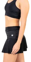 Comprar Pollera Shorts Volado De Lycra Tenis, Pileta, Deportes -rosé