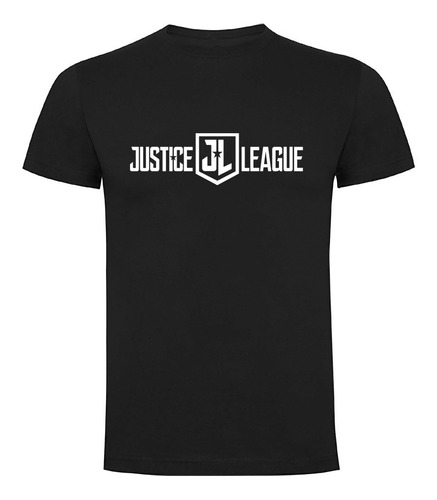 Polera Negra Justice League / Liga De La Justicia