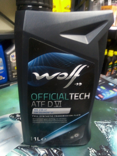 Aceite Lubricante Para Transmisión Automática Wolf Dexron Vi