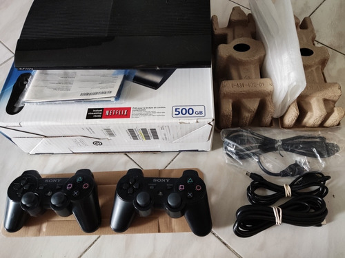 Consola Sony Playstation Ps3 Sslim 500gb +100juegos+1control