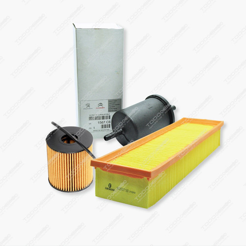 Kit 3 Filtros Peugeot 2008 1.6 Nafta