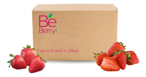  12kgs Frutillas Congeladas Iqf - Caja A Granel