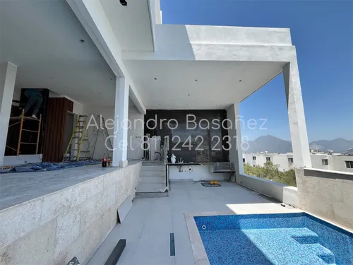 Casa Con Alberca Privada Y Triple Terraza En Cumbres Elite Premier Mty