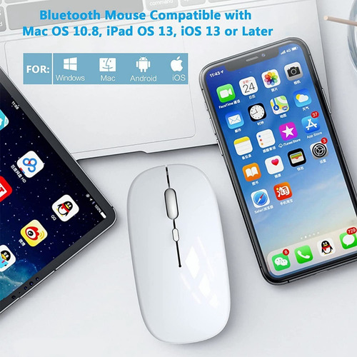 Mouse Inalámbrico Ratón Inalámbrico2.4g Recargable