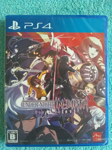 Juegos Ps4 Under Night In Birth Exe Late St Original Japones