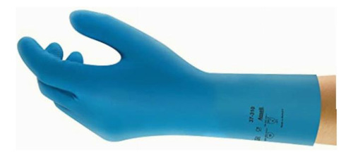 Alphatec 37-310 Guantes De Nitrilo Sin Látex Gran Confort Color Azul Talla 10.0 (XL)