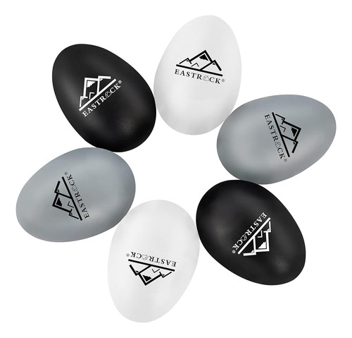 Eastrock Egg Shakers Set 6 Pcs Hand Percussion Shakers Music
