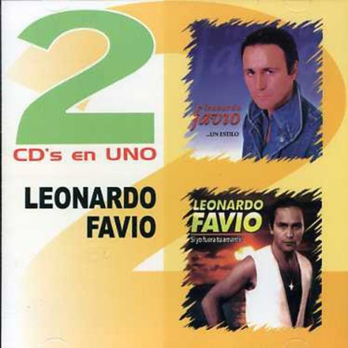 Cd     Leonardo Favio      Compilación    2 Cds En 1