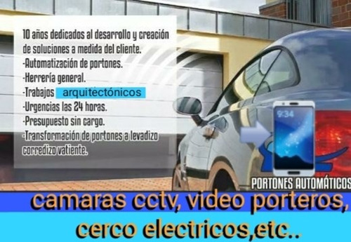 Portones Electricos Fabricación Instalación Mantenimiento 