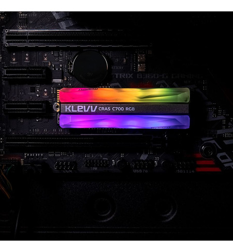 Disco Solido Ssd M2 Pci-e 240gb Klevv Cras C700 Rgb K240gm2sp0-c7r