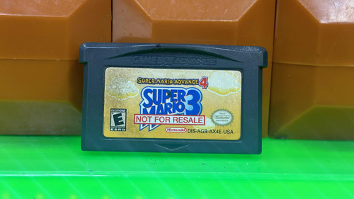 Mario Bros 3 Gba Original | Not For Resale | Original | (Reacondicionado)