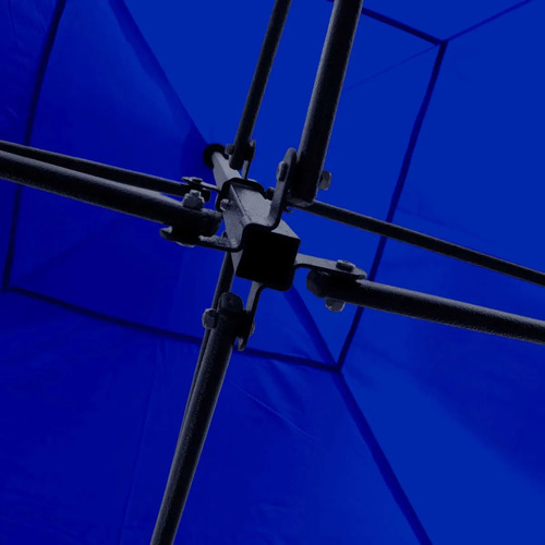 Carpa Toldo Plegable Paredes 3x3 Impermeable Color Azul