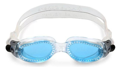 Óculos De Natação Kaiman Aqua Sphere Cor Transparente Lente Azul