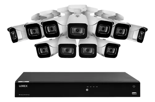 comprar Lorex Sistema Nvr Cable 4 Tb Fusion 4k 16 Canal 11 Camara Ip