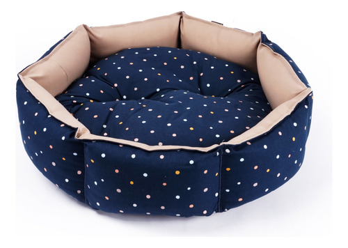 Cama Estampado Nidito Circular Bulldog Frances Cocker