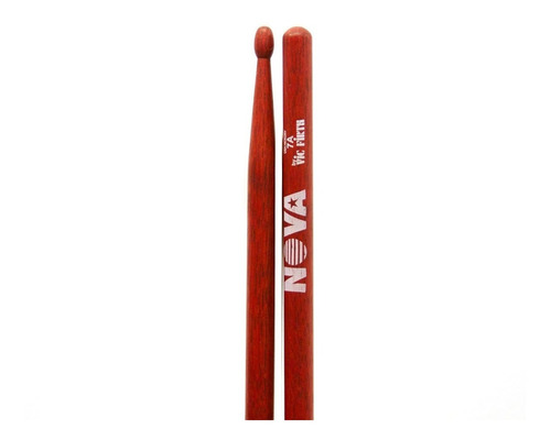 Baqueta Nova By Vic Firth 7a Red Hickory Wood Tip - Usa