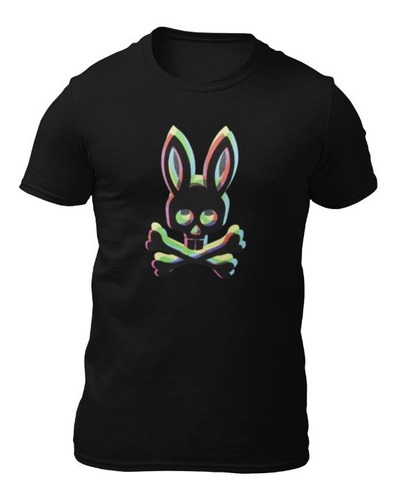 Playera Psycho Bunny Logo De Colores