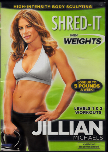 Jillian Michaels - Shred-it  Cd Original Usado Qqa. Be.