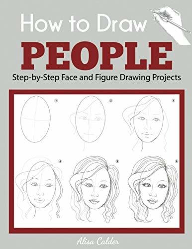 Book : How To Draw People Step-by-step Face And Figure...