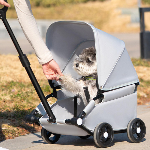 Cochecito De Mascotas, Cochecito De Perros Plegable Con