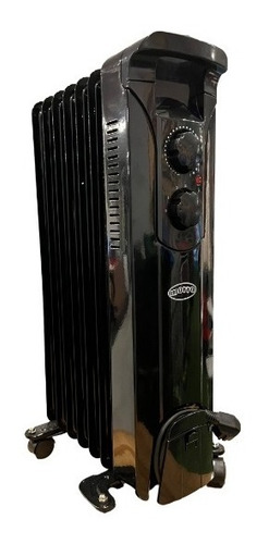 Radiador De Aceite 7 Elementos Morro 1500w Negro