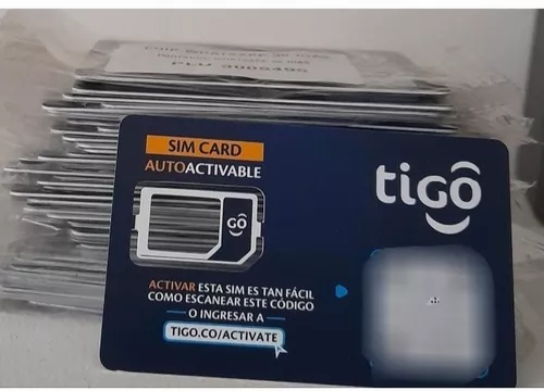 Sim Card Tigo 100 Unidades $90.000 | MercadoLibre