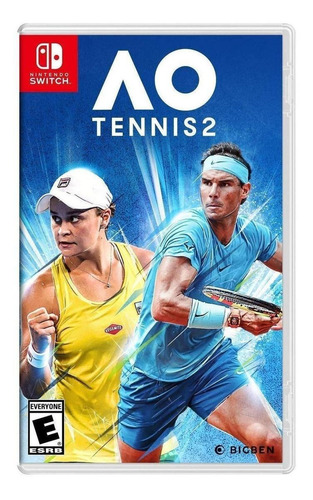 AO Tennis 2  Standard Edition Nacon Nintendo Switch Físico