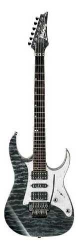 Guitarra eléctrica Ibanez RG950QMZ solidbody de arce/tilo 2013 black ice con diapasón de palo de rosa