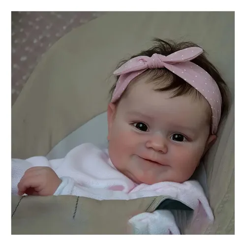 Anano Muñeca Reborn De Silicona Cuerpo Completo LOULOU – Bebé Realista De 20 Pulgadas Con Cabello Enraizado A Mano, Regalo Especial Para Coleccionistas