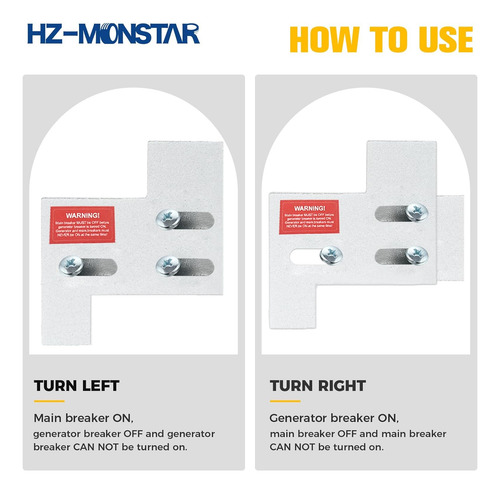 Kit De Enclavamiento Ge 150/200a Para Generador