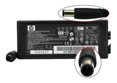 Cargador Laptop Original Hp 65w Punta Aguja Tienda Fisica