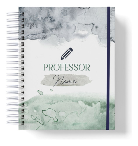 Caderno A5 Professor (#05) 150 Fls Com Elástico