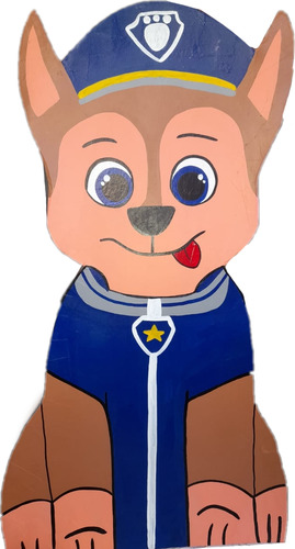 Piñata De Paw Patrol Azul Chase