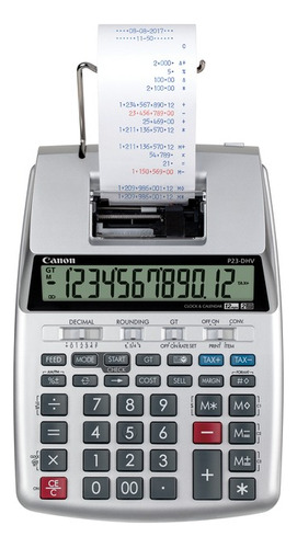 Canon P23-dhv-3 Printing Calculator Color Silver
