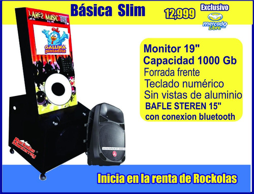 Rockolas Monterrey, Rockola Economica iPod Original