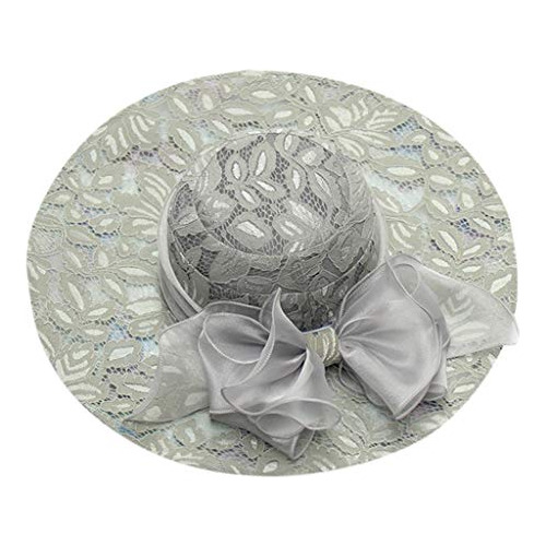 Bcdlily Derby Sombreros Para Mujer, Sombreros De Organza Par