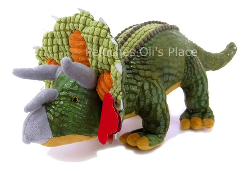 Dinosaurio Grande De Peluche Triceratops 68 Cm  Con Sonido