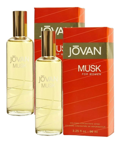 Paquete Jovan Musk Dama 96ml Dama Original 2 Pzas