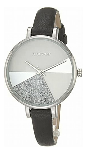 Nine West Reloj Dama, Unitalla, Gris