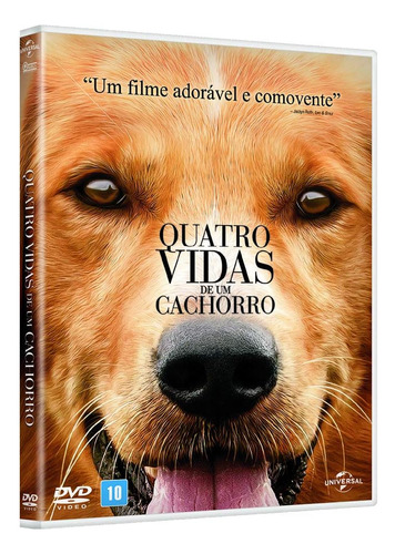 Quatro Vidas De Um Cachorro Dvd Original Lacrado