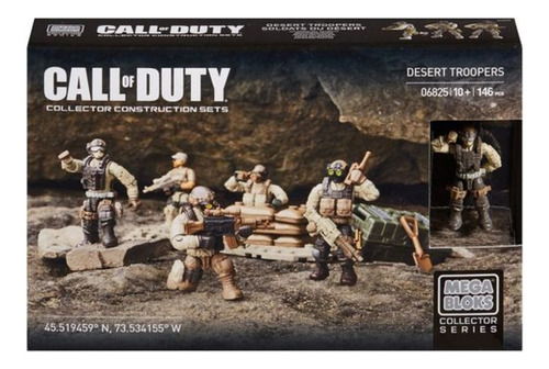 Mega Bloks Tropas Deserticas Call Of Duty 