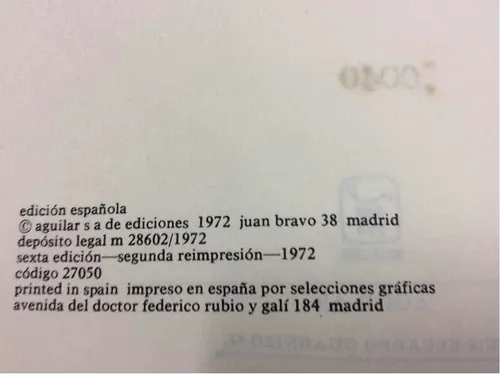 Mil Libros Por Luis Nueda - Dos Tomos - Aguilar (Usado)