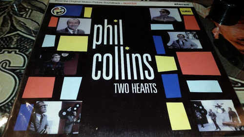 Phil Collins Two Hearts Vinilo Maxi Europe 1988 Muy Bueno