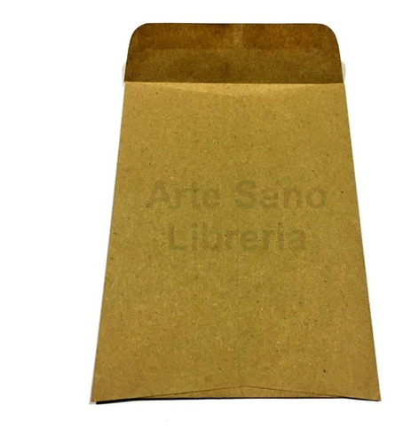 50 Sobres Saco Pago Kraft 11,5 X 16 Cm / Artesano Libreria