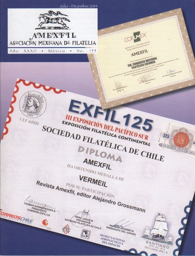 Revista Amexfil 155 Julio - Diciembre 2014 (Usado)