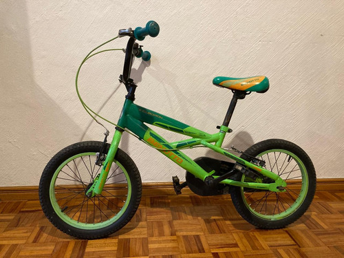 Bicicleta R16 Benotto Infantil Verde Y Naranja