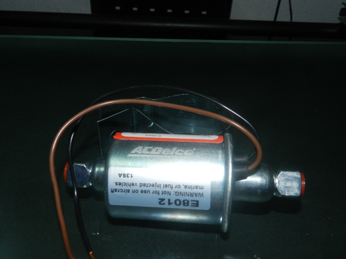 Bomba Electrica De Gasolina Universal Externa (20$) Acdelco